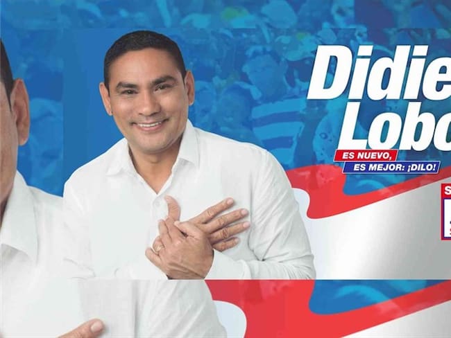 La Procuraduría formuló pliego de cargos al exalcalde de La Jagua de Ibirico (Cesar) y actual senador, Didier Lobo Chinchilla. Foto: Didier Lobo (campaña)