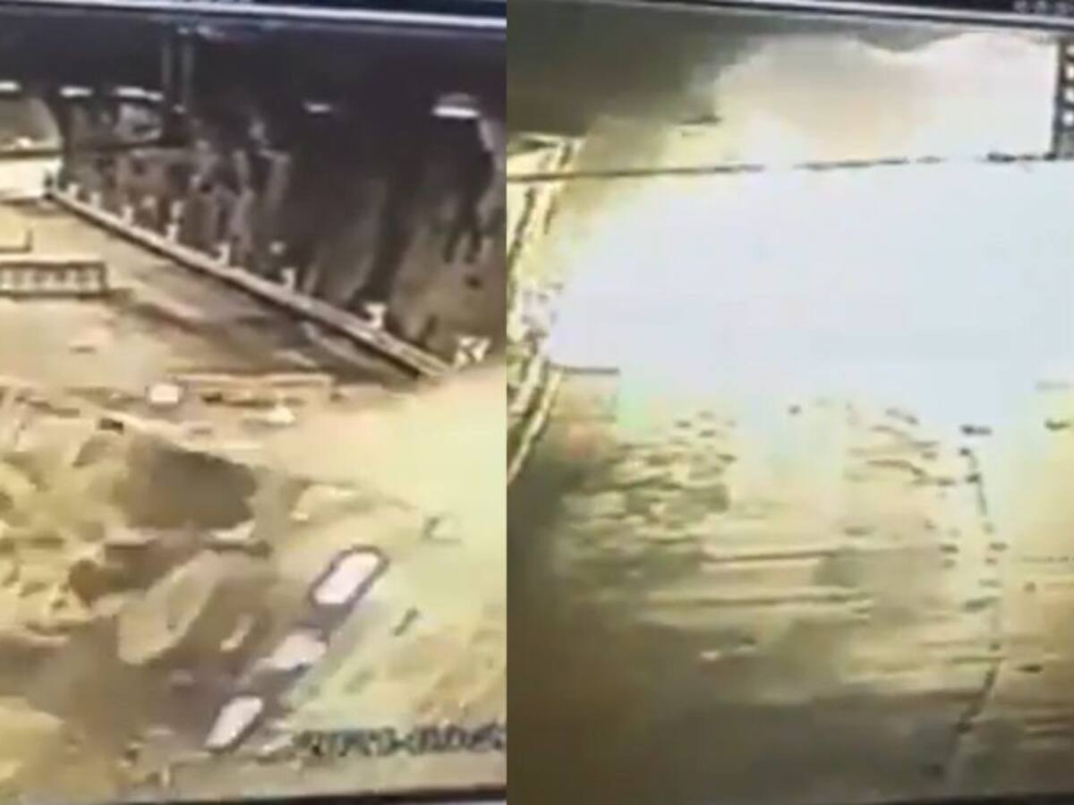 Video: Camión con combustible explotó luego de volcarse en la vía al Llano