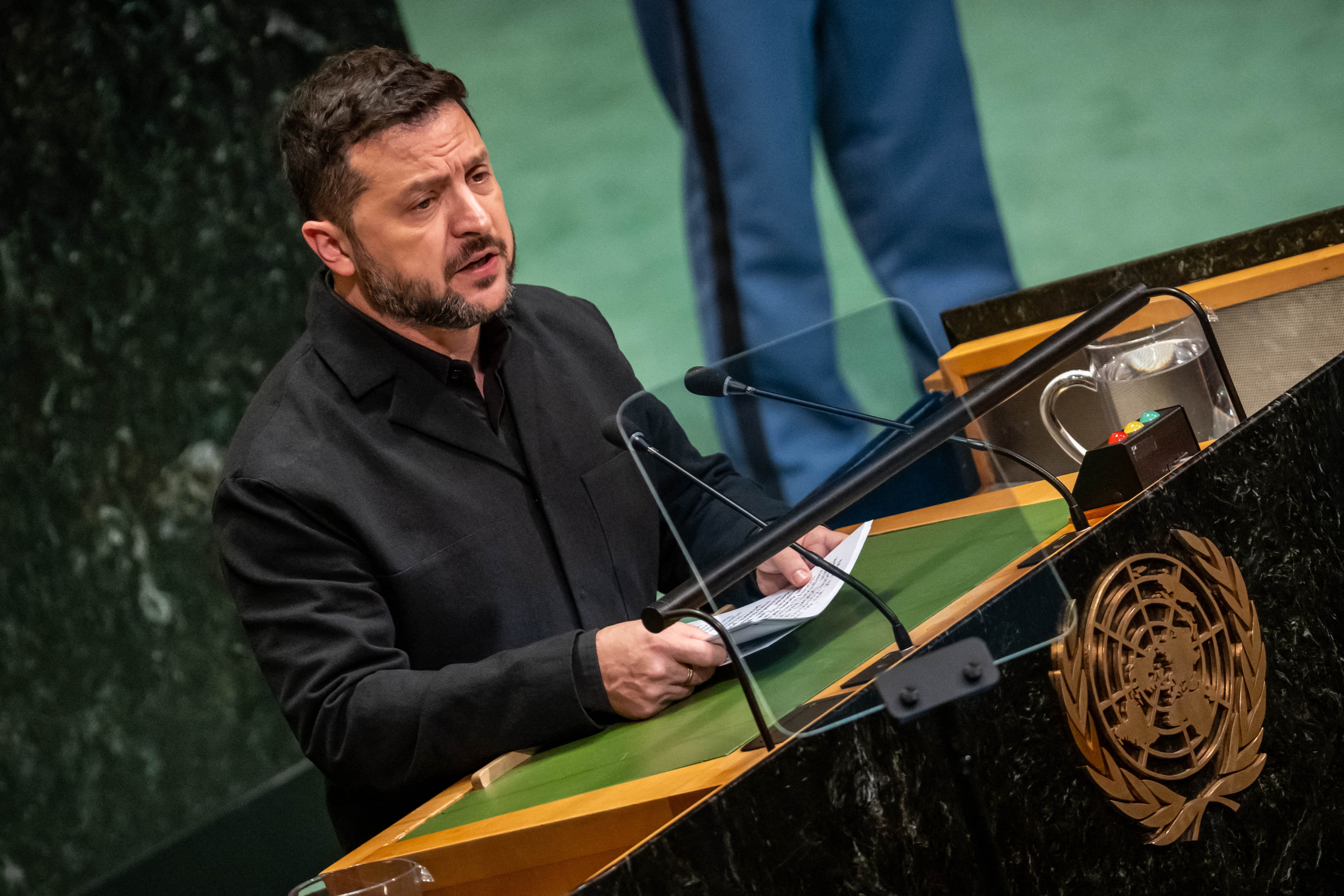 El mandatario ucraniano aseguró que están obligados a “hacer difícil el invierno a Rusia” ante la falta de compromiso por la paz.
(Foto: Michael Kappeler/picture alliance via Getty Images)