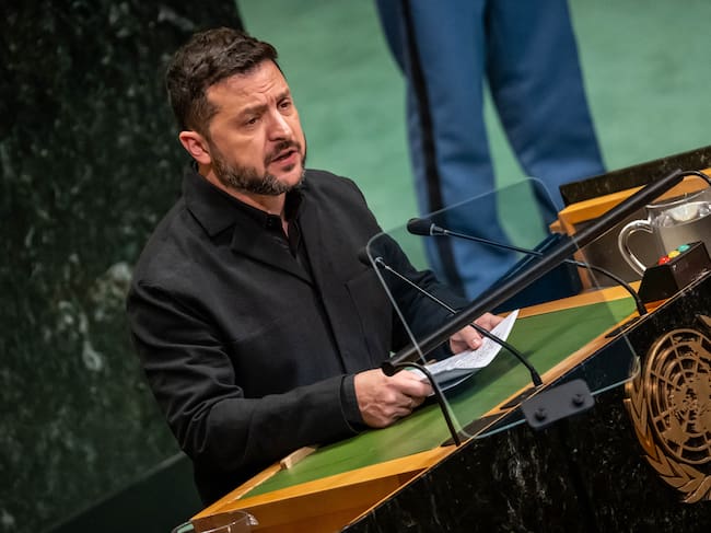 El mandatario ucraniano aseguró que están obligados a “hacer difícil el invierno a Rusia” ante la falta de compromiso por la paz.
(Foto: Michael Kappeler/picture alliance via Getty Images)
