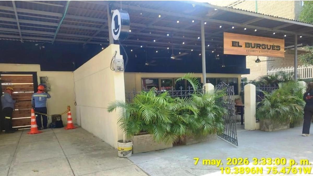 Afinia detecta presunta defraudación de fluidos de energía en reconocido restaurante de Cartagena