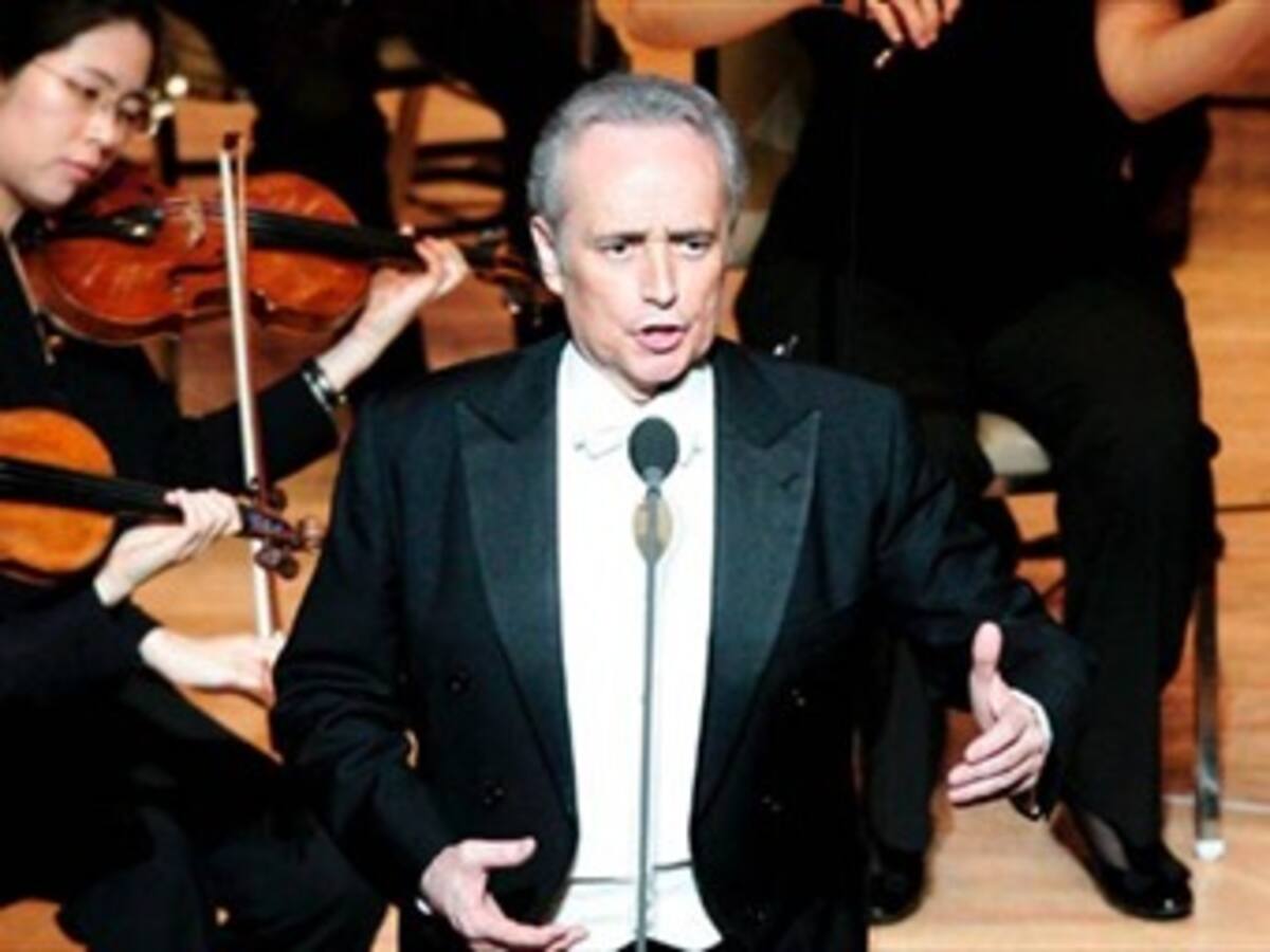 José Carreras recauda 8,3 millones de dólares en Alemania contra el cáncer