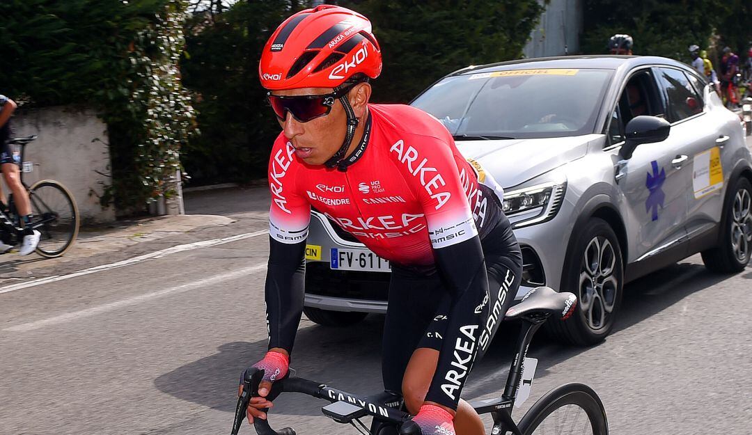 Nairo Quintana, el mejor latino en el inicio del Tour de los Alpes Marítimos 2021.