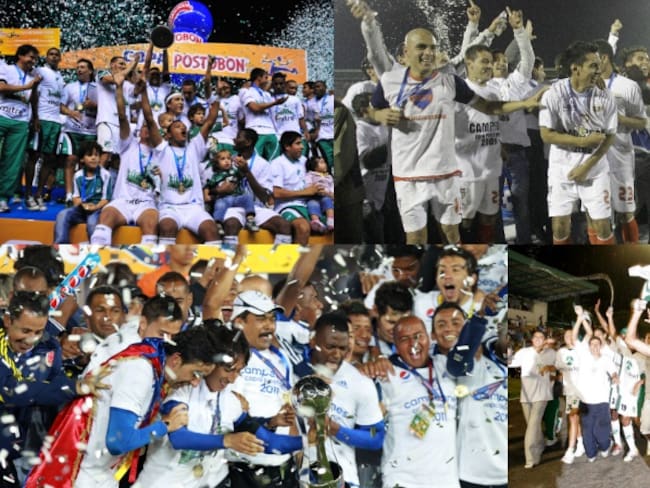 Los campeones de la Copa Colombia a lo largo de la historia