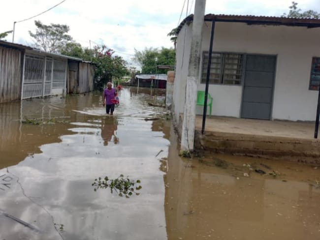 423 familias afectadas por inundaciones en Puerto Wilches