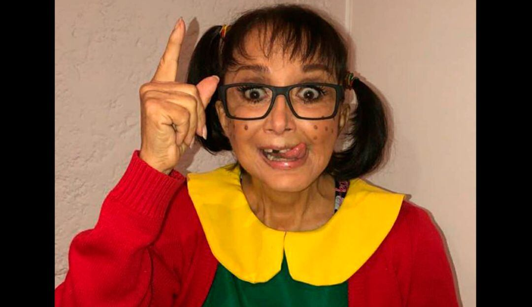 Cuerpazo de La Chilindrina a sus 70 años 