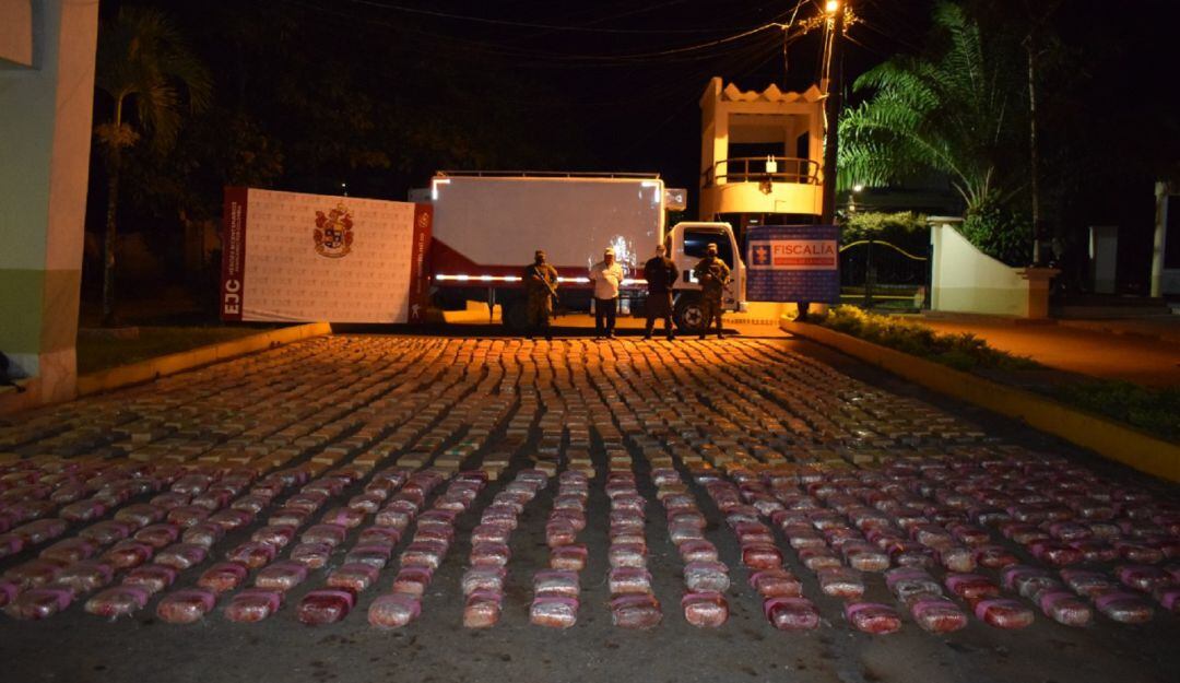 Incautan más de una tonelada de marihuana en el Caquetá