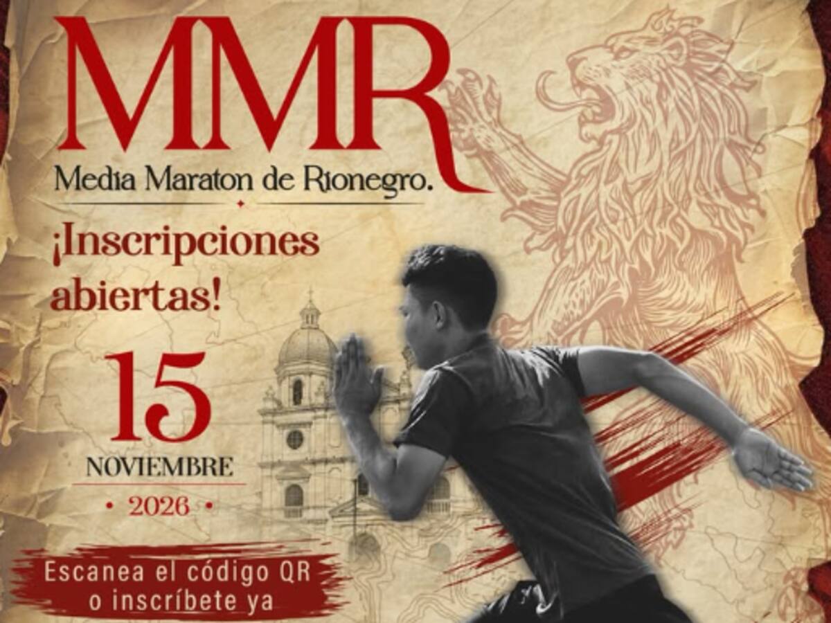 Media Maratón de Rionegro espera reunir a 5.000 corredores en noviembre