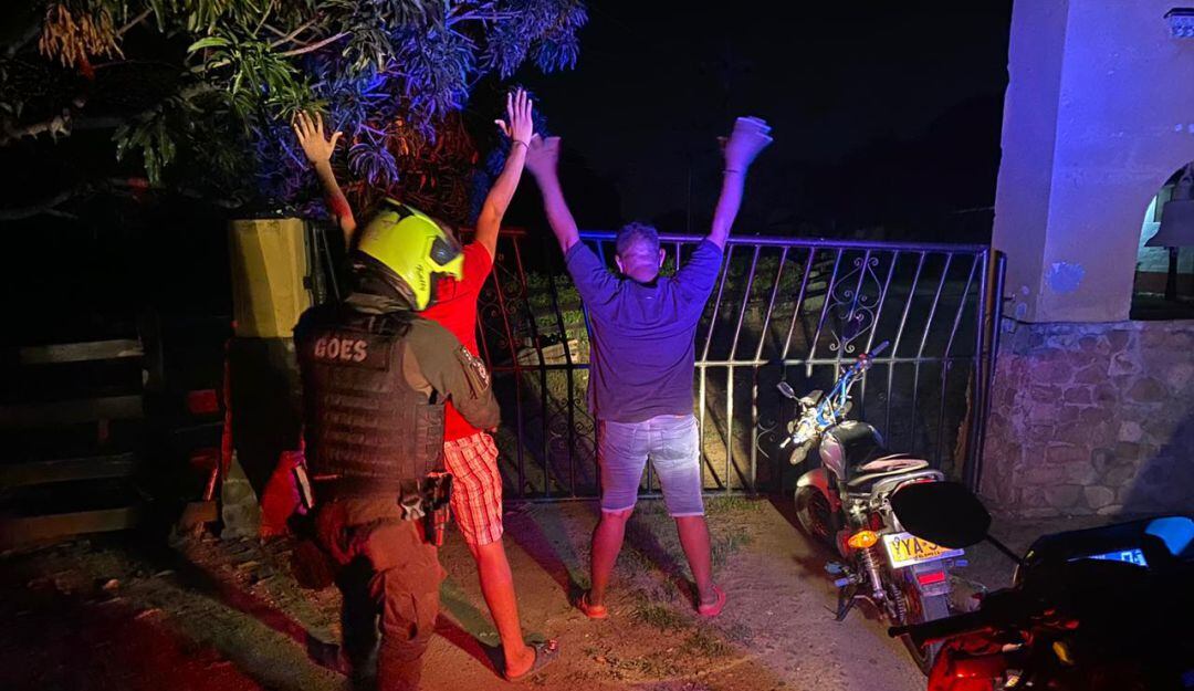 Operativos de la Policía.