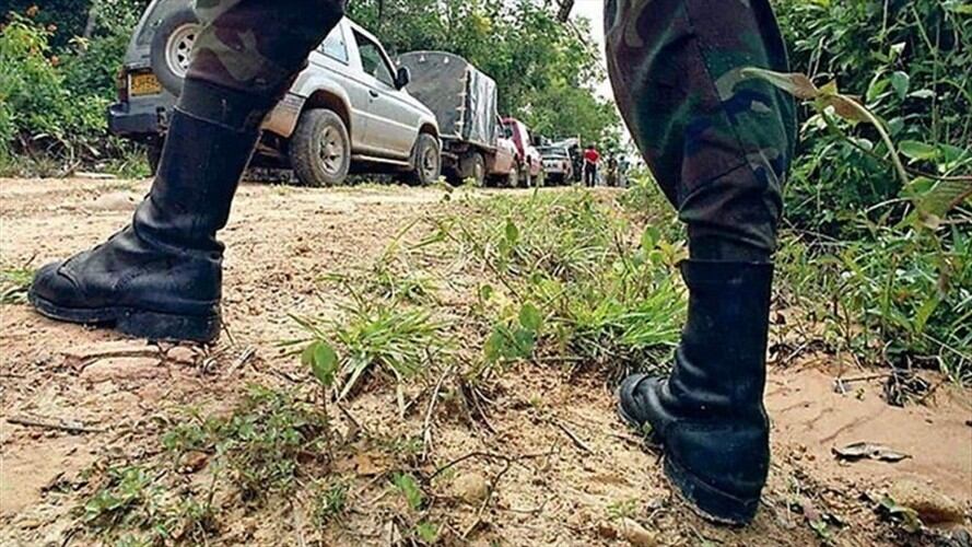 Dos presuntos guerrilleros muertos en operación militar en Arauca. Foto: Colprensa