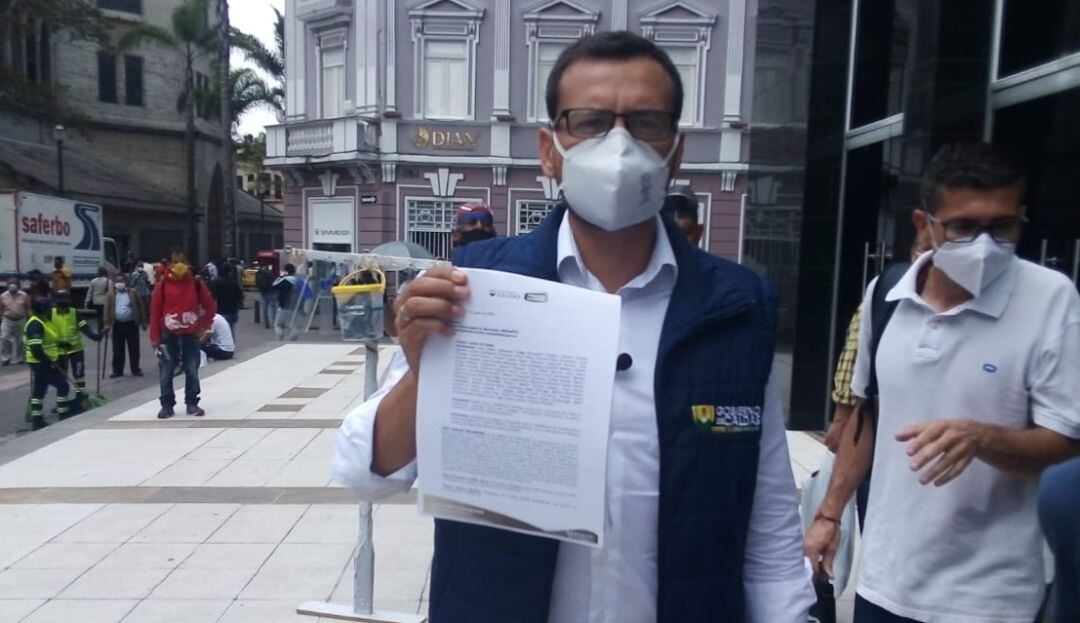 Gobernador de Caldas da a conocer la tutela que interpuso contra las EPS por las deudas con los hospitales.