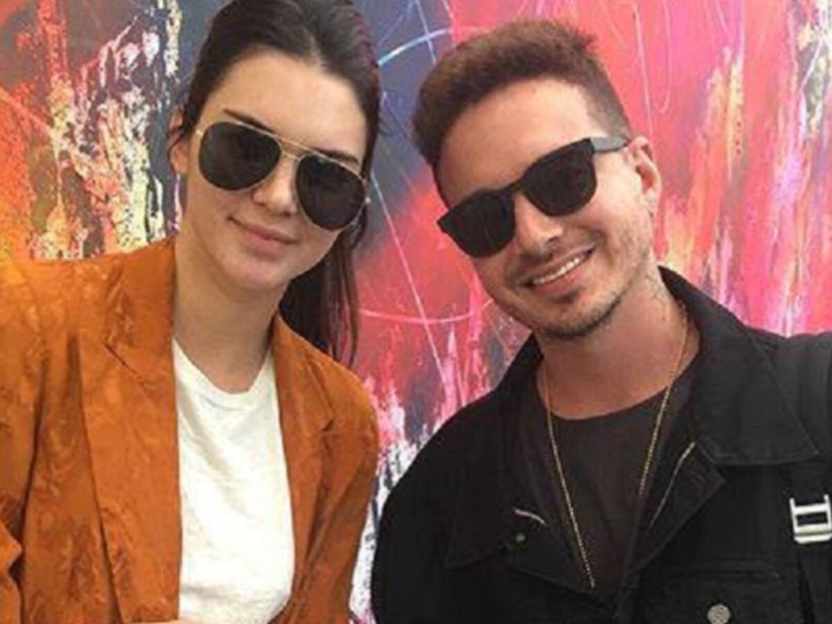 J Balvin comparte foto junto a su "novia" Kendall Jenner