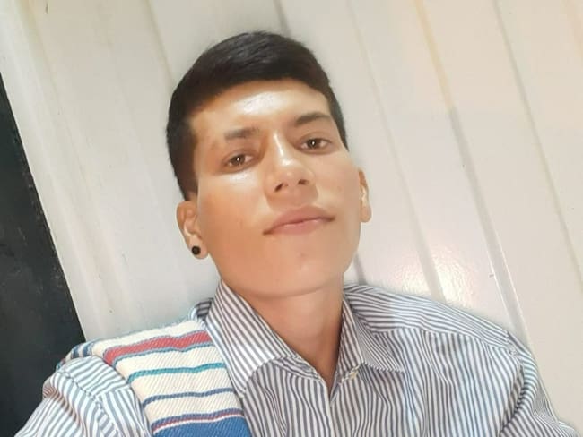 Diego Alejandro Mosquera Ospina, víctima.