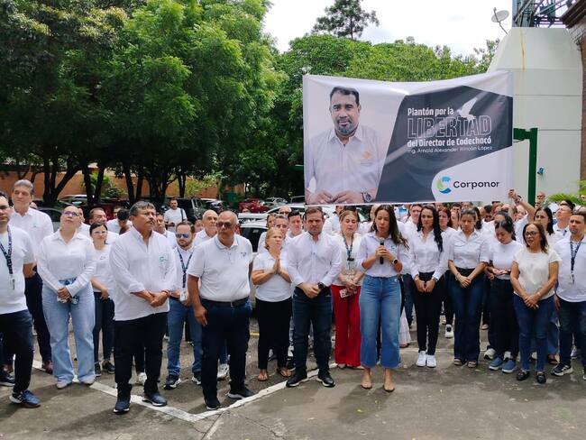 Corponor se sumó a los llamados de libertad para el director de CodeChocó / Foto: Caracol Radio