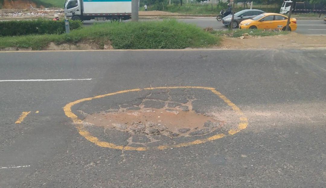 Huecos en la Circunvalar