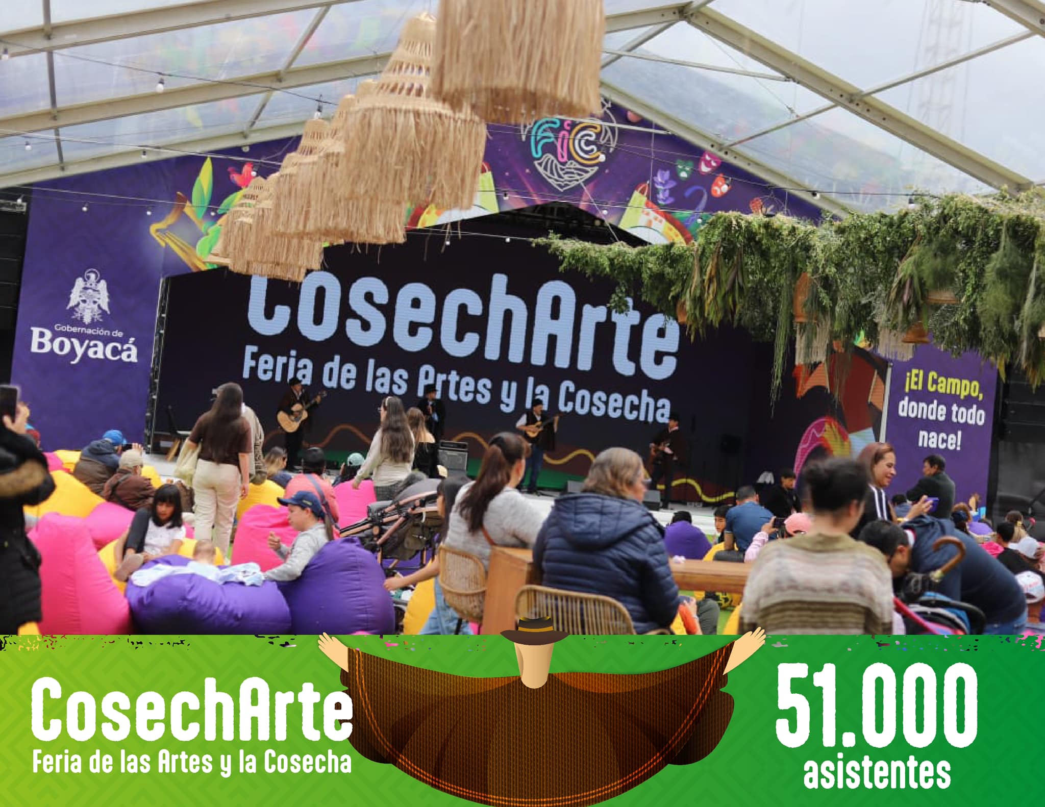 Carlos Amaya destaca asistencia histórica y logros culturales en el Festival Internacional de la Cultura