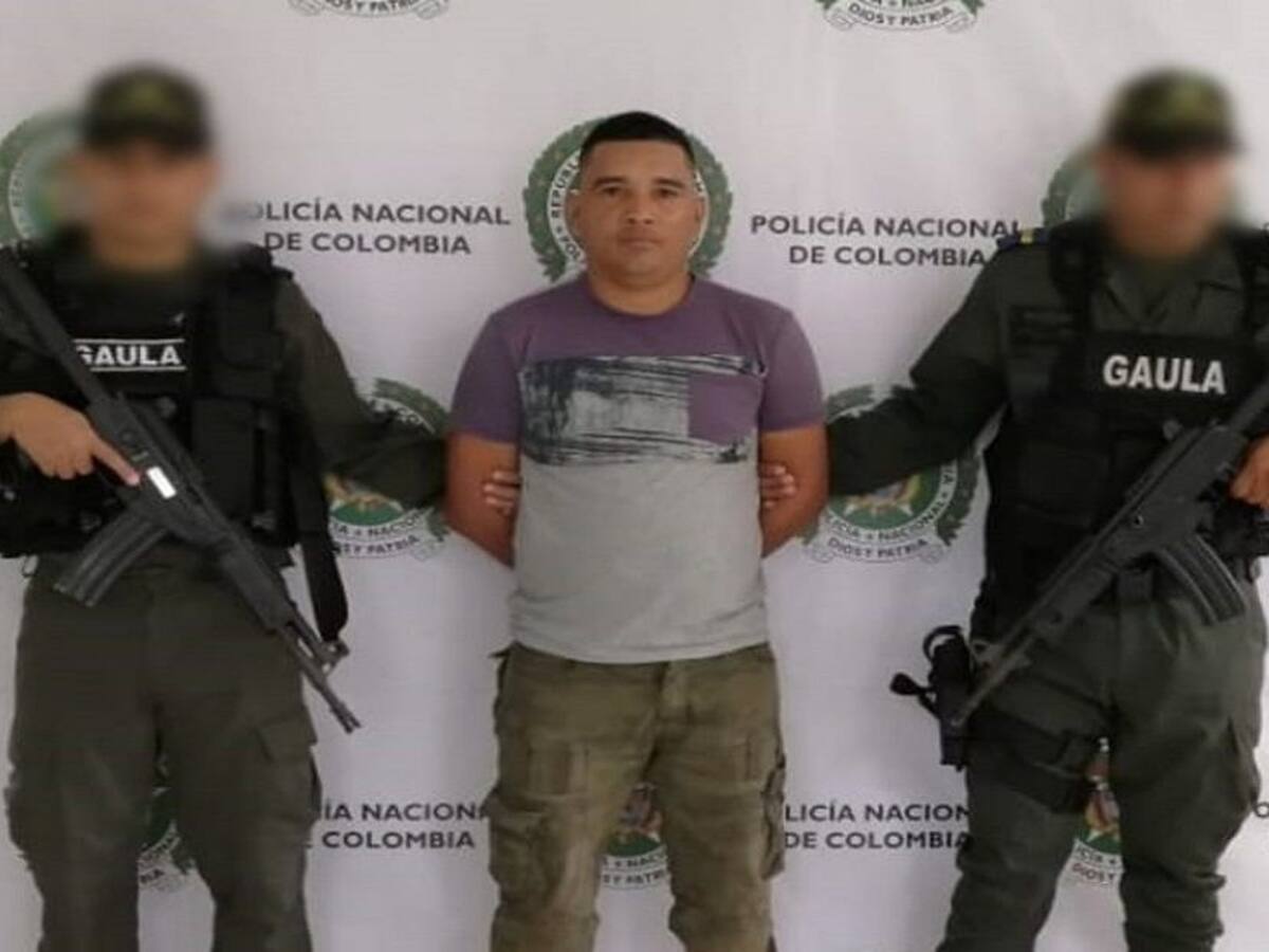 Gaula captura a alias Charlys, integrante del Clan del Golfo