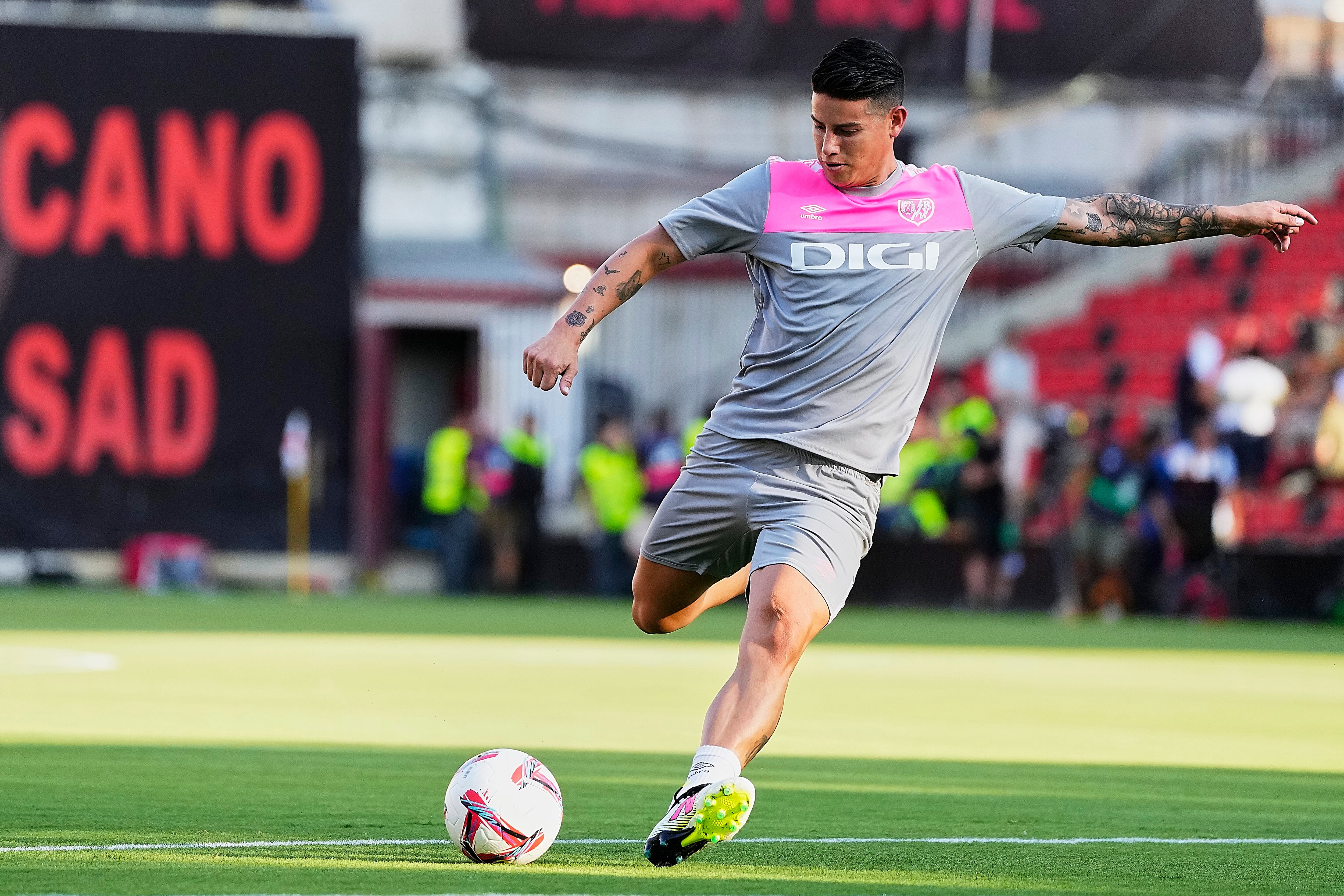 James Rodríguez en el Rayo Vallecano - Getty Images