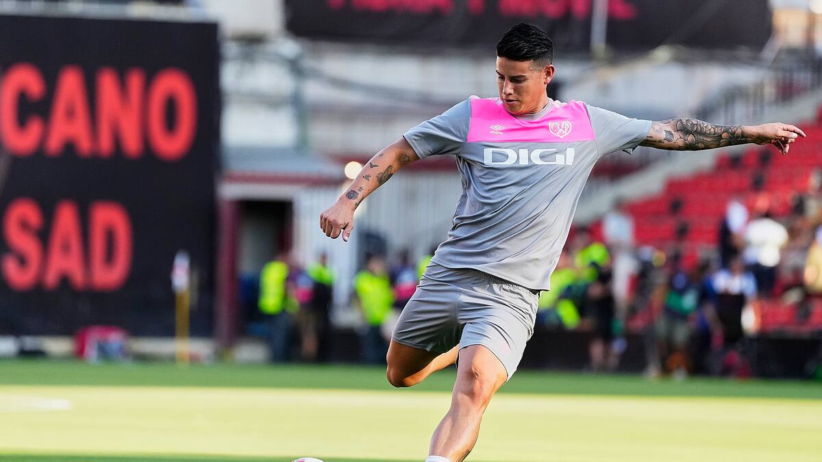 El salario que recibiría James Rodríguez en el Rayo Vallecano: ganaría más que Falcao