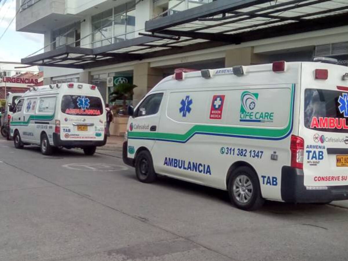 En el Quindío se estaría presentando guerra del centavo entre ambulancias privadas
