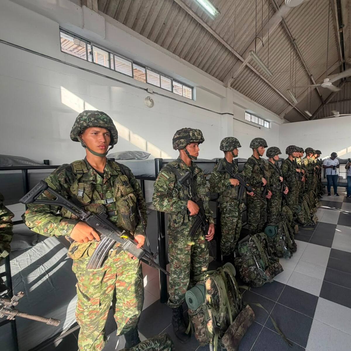 Inaugurada Base Militar Transitoria en Puebloviejo, Magdalena