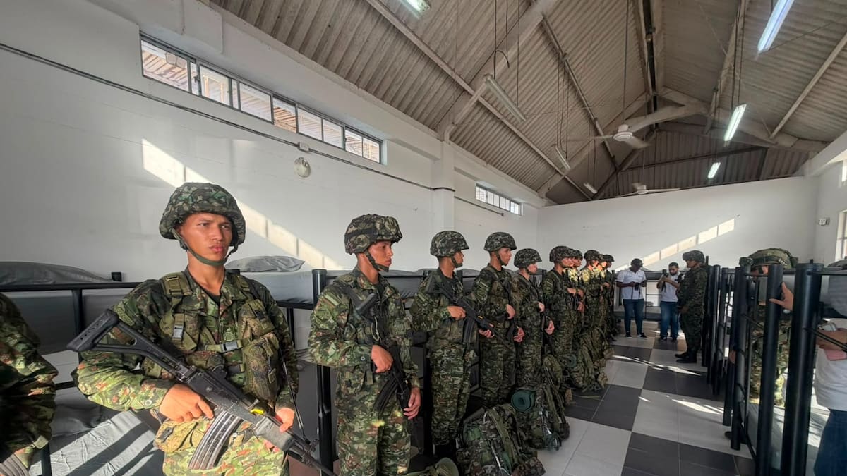 Inaugurada Base Militar Transitoria en Puebloviejo, Magdalena