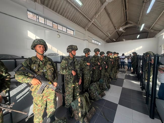 Inaugurada Base Militar Transitoria en Puebloviejo, Magdalena/ Gobernación del Magdalena.