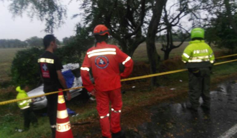 Accidente en Espinal, Tolima.