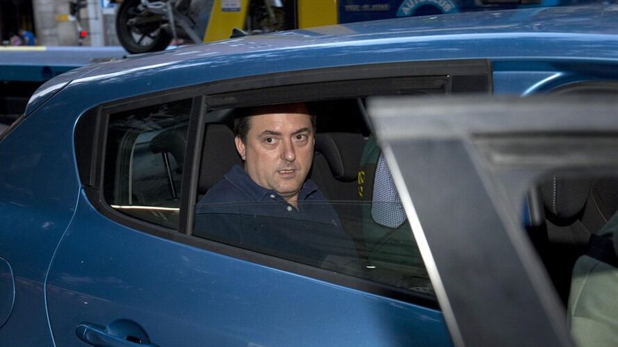 Gorka Villar, hijo del presidente de la Federación Española de Fútbol (RFEF), Ángel María Villar. Foto: Agencia EFE/Luca Piergiovanni