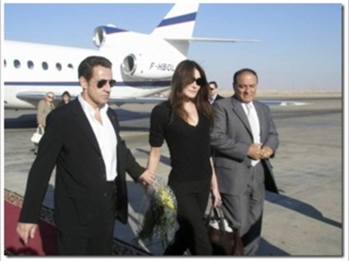Sarkozy viajó el año pasado el equivalente a volar alrededor del mundo 8 veces