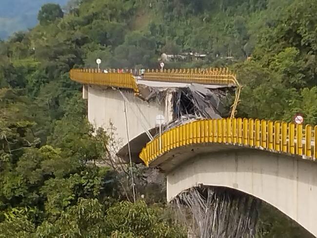 INVÍAS: Sismo en el Meta sería la causa del desplome del puente Los Grillos