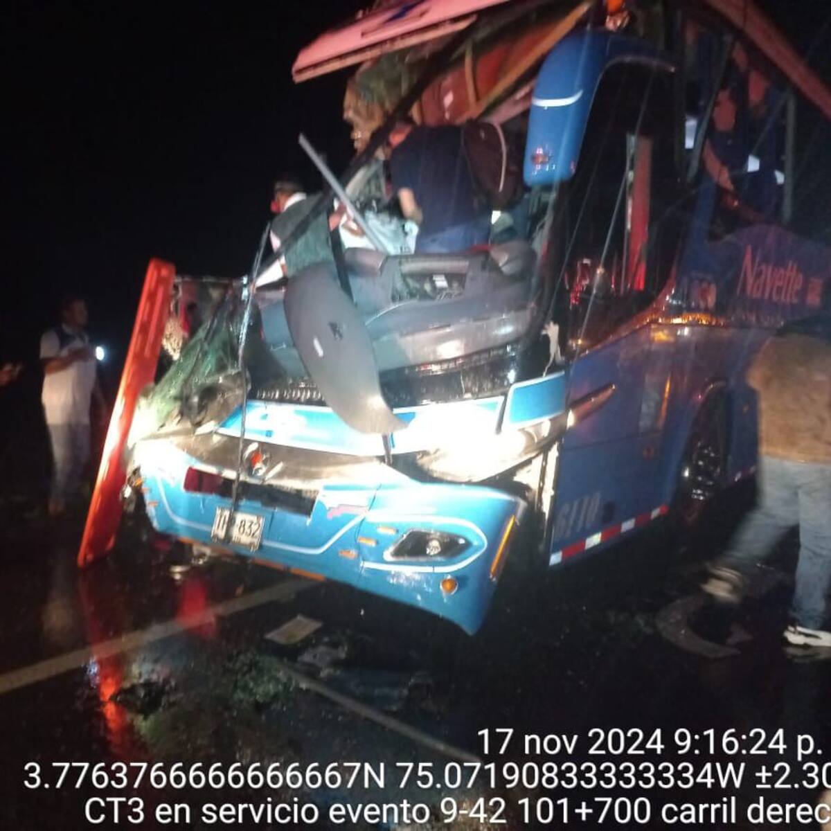 Varios heridos dejó accidente de tránsito en la vía Espinal-Neiva