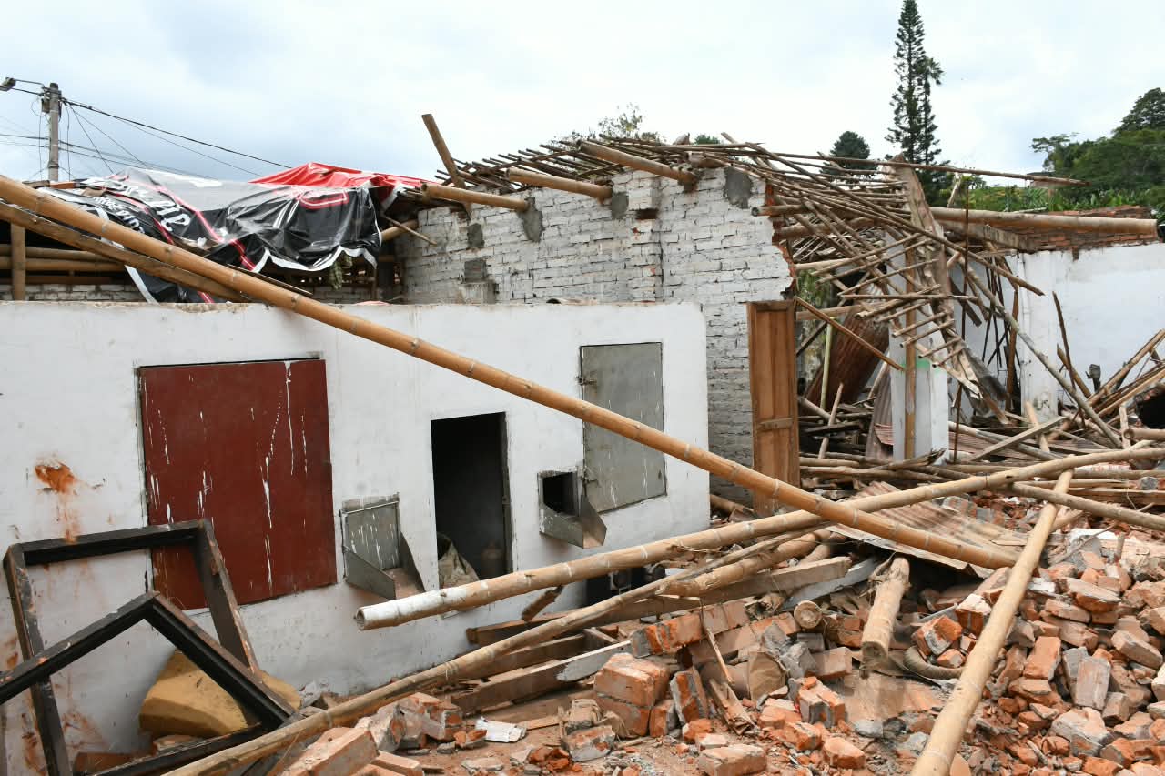 Más de 1.600 familias afectadas por el terremoto en La Cumbre, Valle del Cauca, comienzan una nueva etapa. Foto: suministrada. 