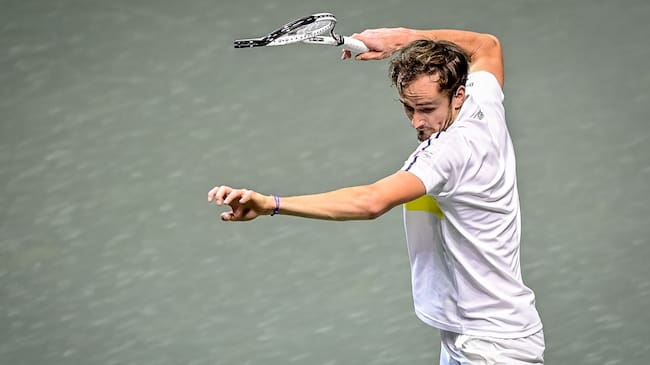 Daniil Medvedev, tenista ruso N°3 del mundo según el ranking ATP