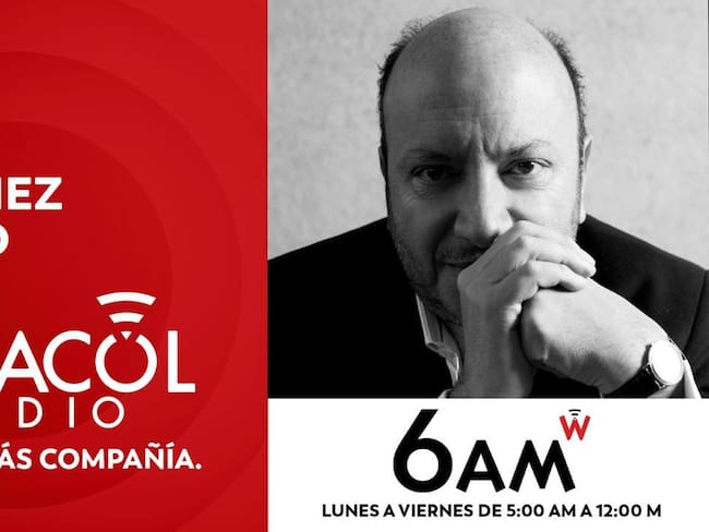 Ahora Julio Sánchez Cristo en Caracol Radio en 6AM/w Foto Caracol Radio