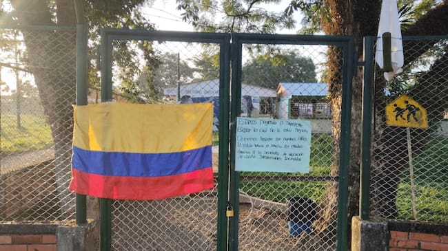 Estudiantes de zona rural de Cúcuta se encuentran sin transporte escolar. / Foto: Cortesía comunidad.