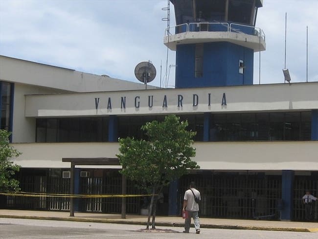 Aeropuerto Vanguardia de Villavicencio. Foto: Colprensa-Luis Alfredo Zapata