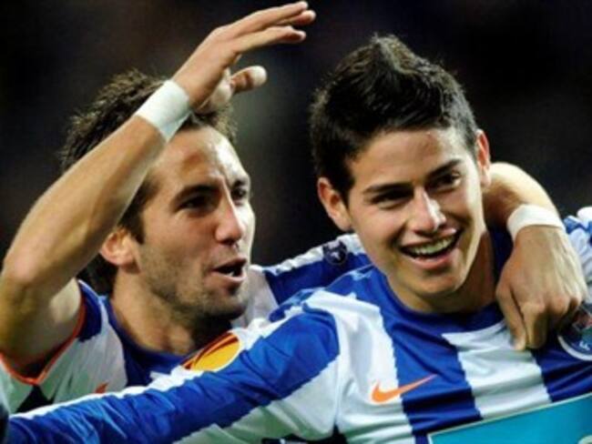Dos goles de James Rodríguez le dan victoria al Porto en Portugal