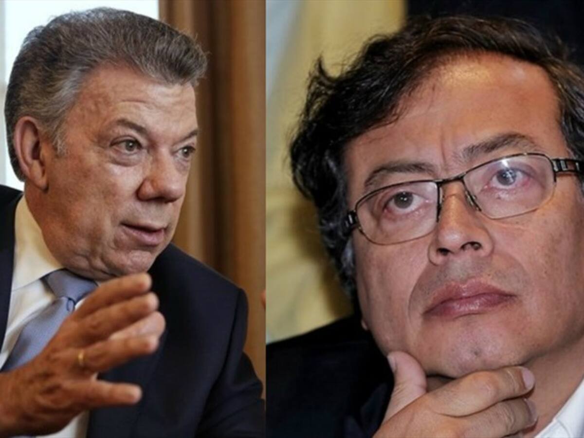 Petro está buscando victimizarse: Santos dice que el candidato exageró