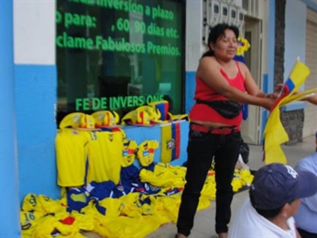 Controversia en Barranquilla por operativos contra vendedores de camisetas de Colombia
