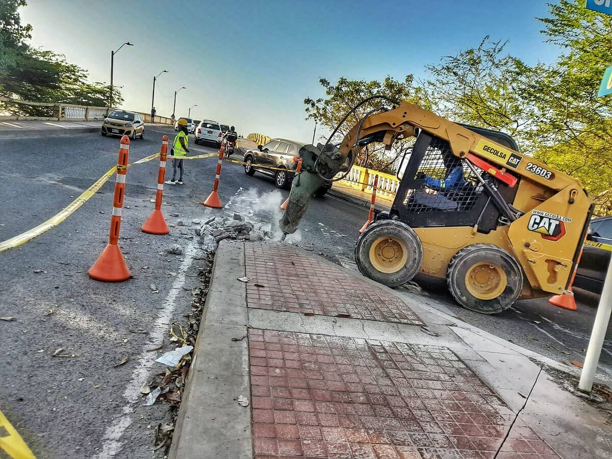 Alcaldía de Cartagena activó frentes de obras en diferentes puntos críticos