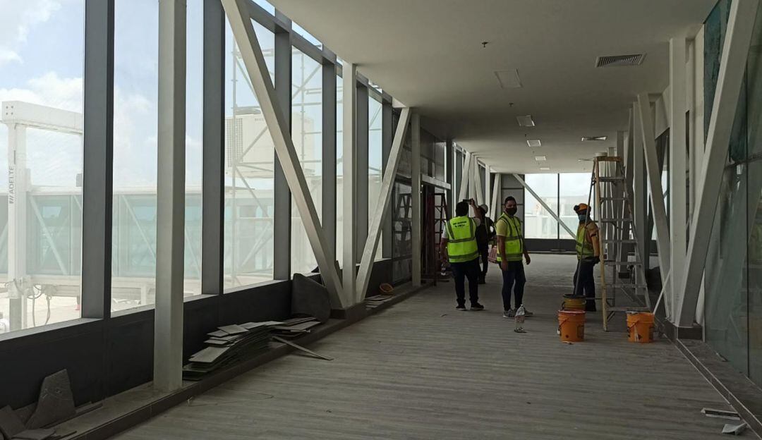 Archivo. Obras remodelación del aeropuerto