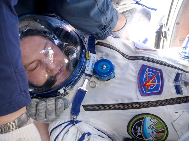 Tres astronautas de la Estación Espacial Internacional regresaron a la Tierra tras 8 meses. Fotos: Getty Images.