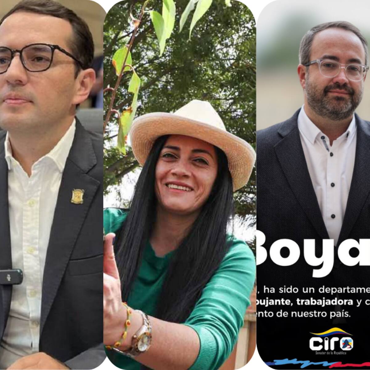 Los tres boyacenses que no volverán al Congreso en 2026