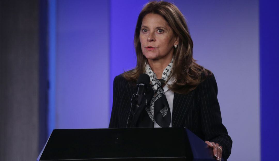 Marta Lucía Ramírez, vicepresidenta de Colombia.
