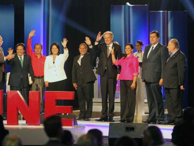 Percepción de los candidatos presidenciales en Perú