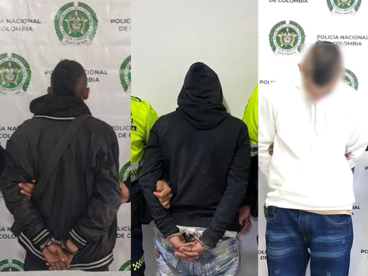 En Manizales lograron capturar a tres personas por delitos como hurto