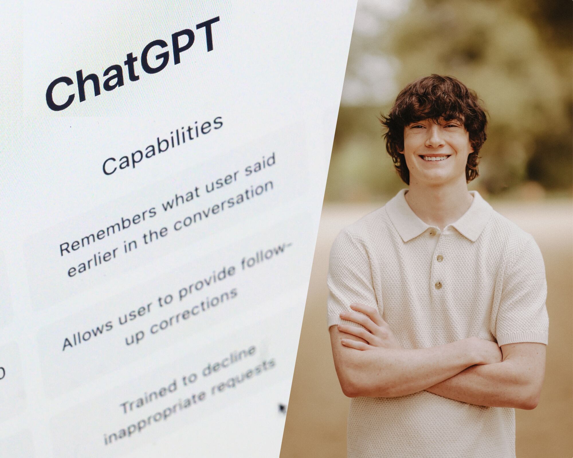 Los padres de un joven de 16 años demandaron a la empresa OpenAI, dueña de la IA ChatGPT, argumentando que el chatbot impulsó a su hijo a terminar con su vida.
(Foto:   Caracol Radio / Getty / Cortesía )