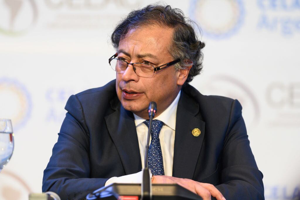 Gustavo Petro. (Photo by Manuel Cortina/SOPA Images/LightRocket via Getty Images)