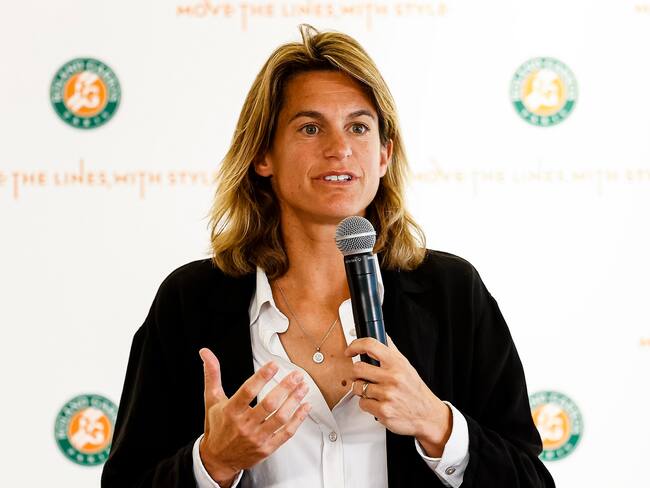 Amélie Mauresmo. (Photo by Antonio Borga/Eurasia Sport Images/Getty Images)